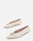 Intentionally Blank - Celda Crinkle Patent Ballet Flat -