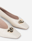 Intentionally Blank - Celda Crinkle Patent Ballet Flat -