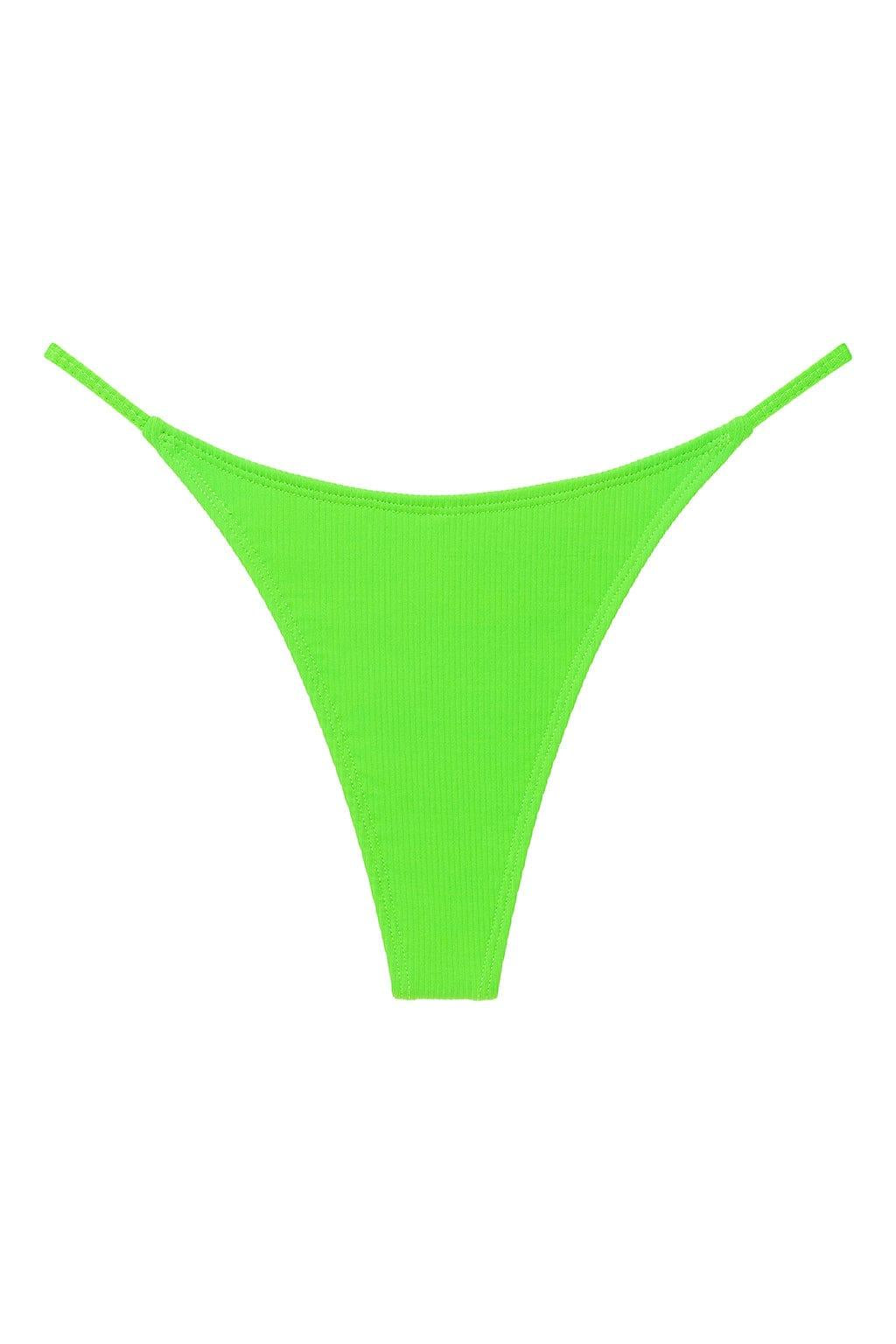 Montce - Lima Micro Rib Celeste Bikini Bottom -