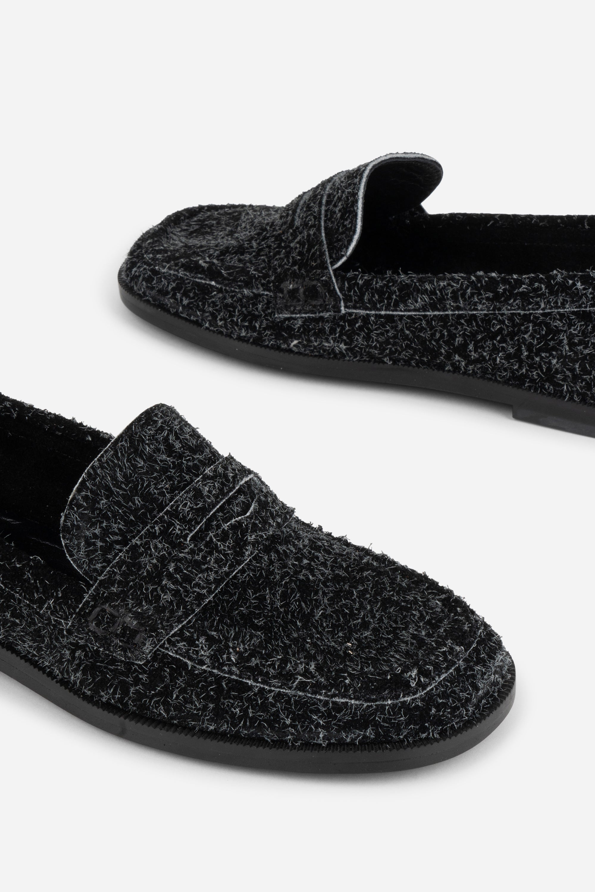 Intentionally Blank - Centre Brushed Suede Loafer -