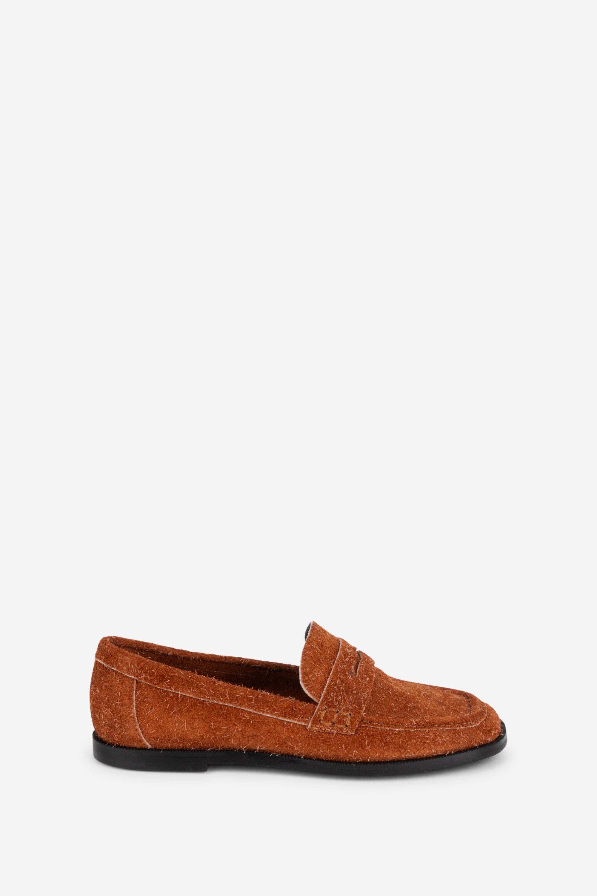 Intentionally Blank - Centre Brushed Suede Loafer -