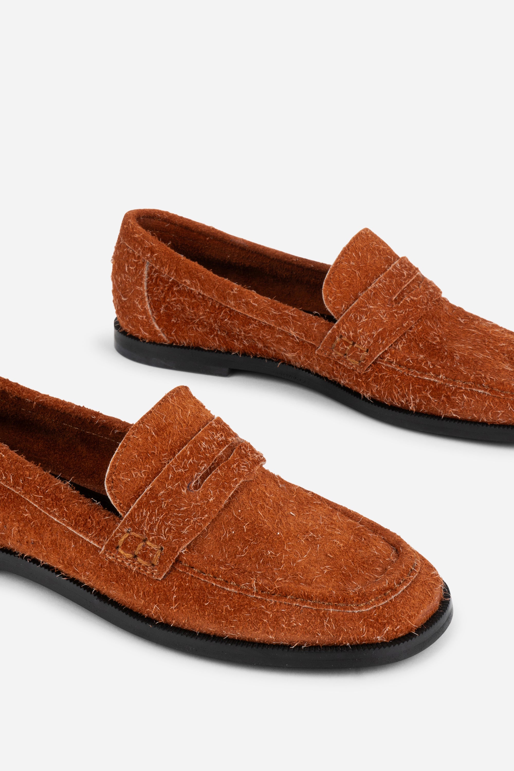 Intentionally Blank - Centre Brushed Suede Loafer -