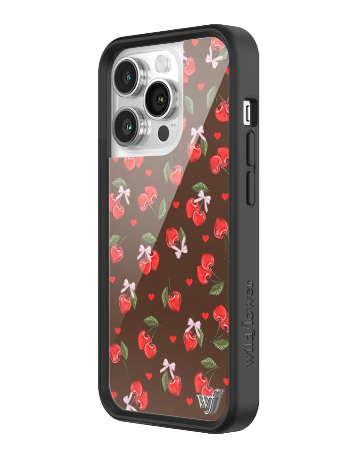 Wildflower Chocolate Cherries iPhone 14 Pro Case