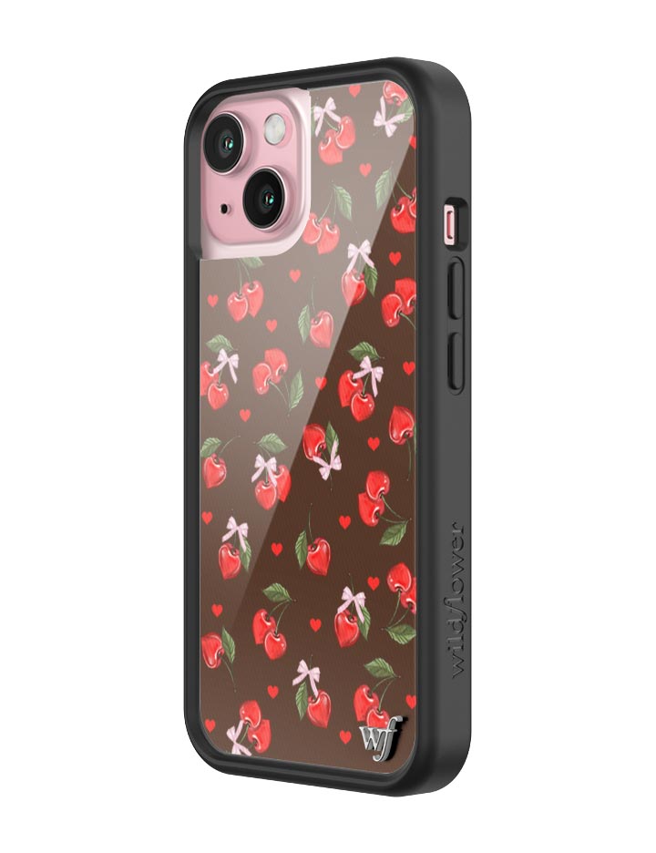 Wildflower Chocolate Cherries iPhone 15 Case