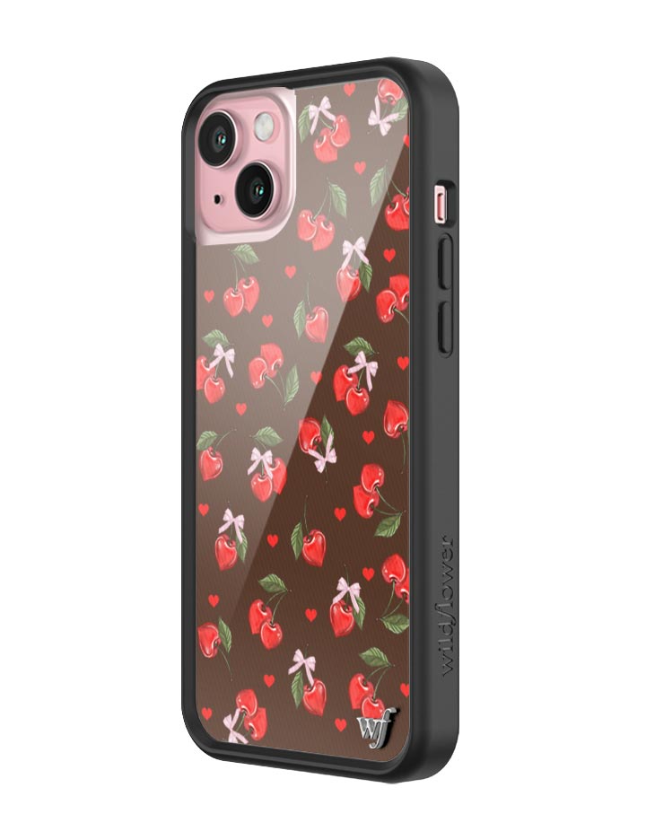 Wildflower Chocolate Cherries iPhone 15 Plus Case