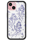 Wildflower Cherubs iPhone 15 Case