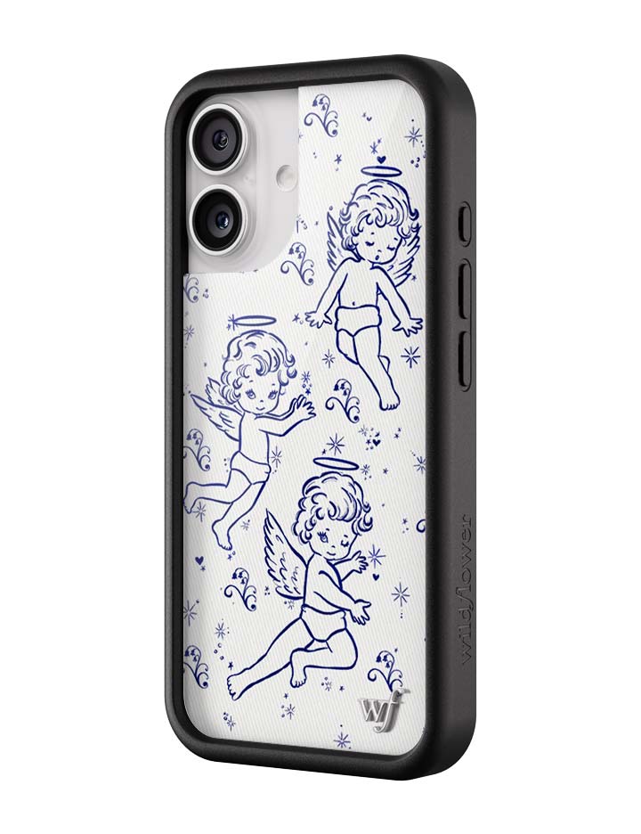 Wildflower Cherubs iPhone 17 Case