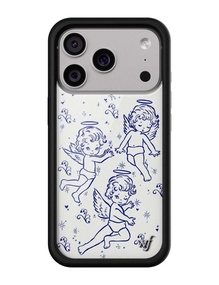 Wildflower Cherubs iPhone 17 Pro Case