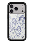 Wildflower Cherubs iPhone 17 Pro Case