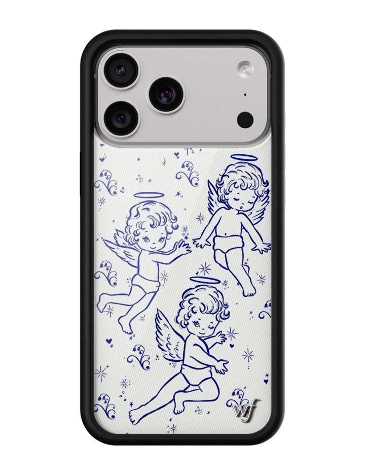 Wildflower Cherubs iPhone 17 Pro Max Case