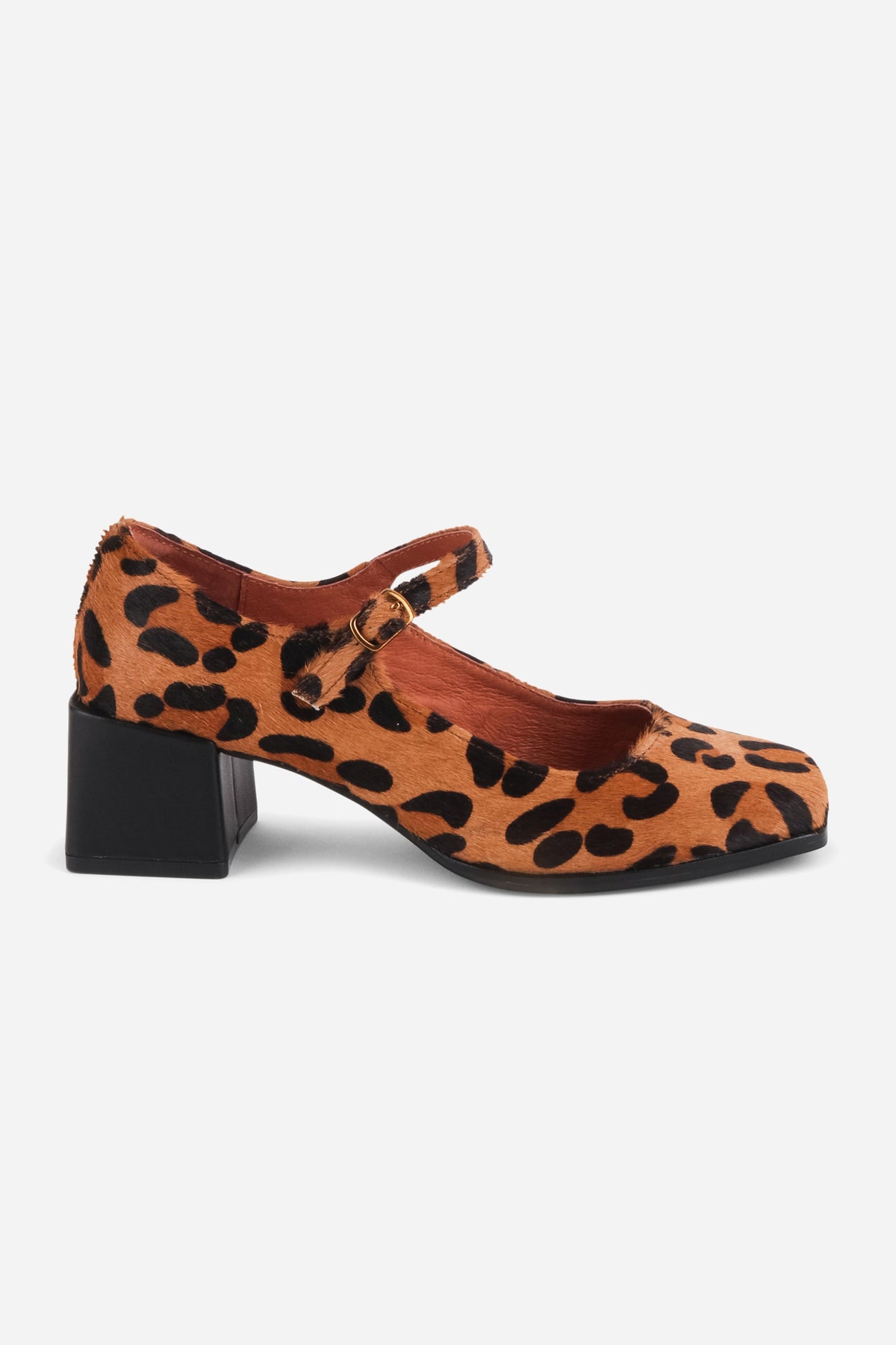 Intentionally Blank - Christopher Calf Hair Mary Jane Heel -
