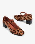 Intentionally Blank - Christopher Calf Hair Mary Jane Heel -