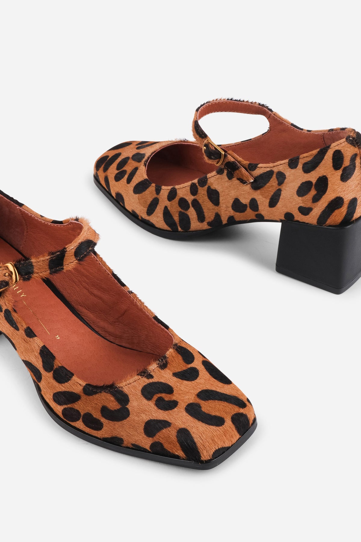 Intentionally Blank - Christopher Calf Hair Mary Jane Heel -