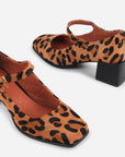 Intentionally Blank - Christopher Calf Hair Mary Jane Heel -