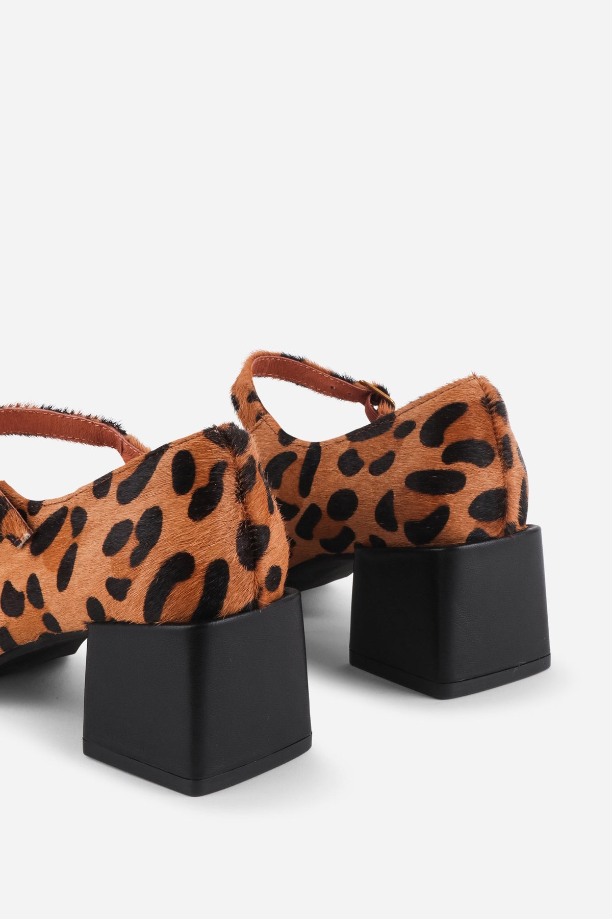 Intentionally Blank - Christopher Calf Hair Mary Jane Heel -