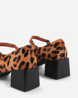 Intentionally Blank - Christopher Calf Hair Mary Jane Heel -