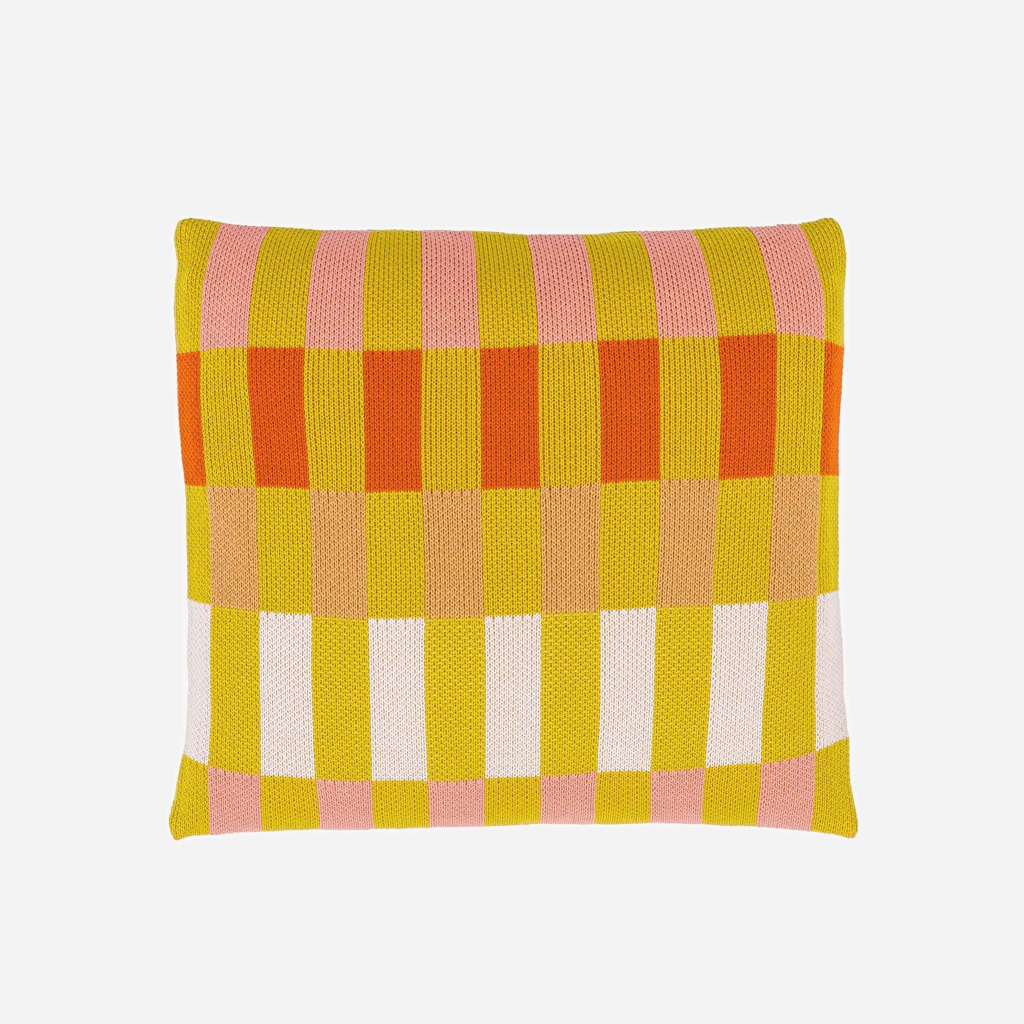 Verloop - Mosaic Checkerboard Pillow Cover -