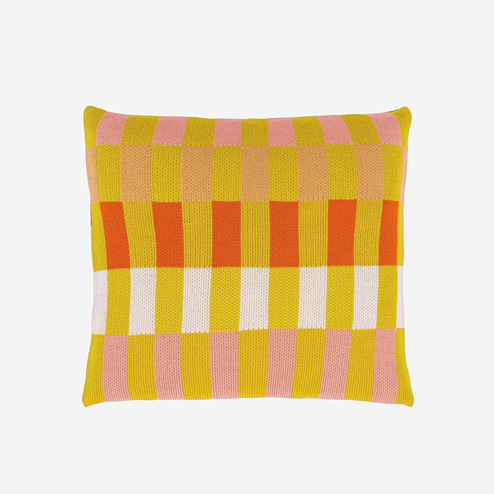 Verloop - Mosaic Checkerboard Pillow Cover -