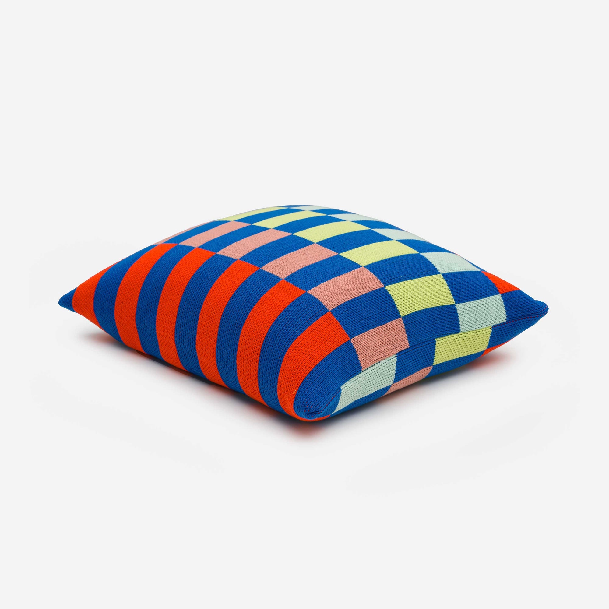 Verloop - Mosaic Checkerboard Pillow Cover -