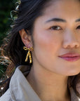 Peter + June - Clara Bow Earrings - Gold -