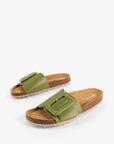 Intentionally Blank - Clarice Sandal - AVOCADO LEATHER