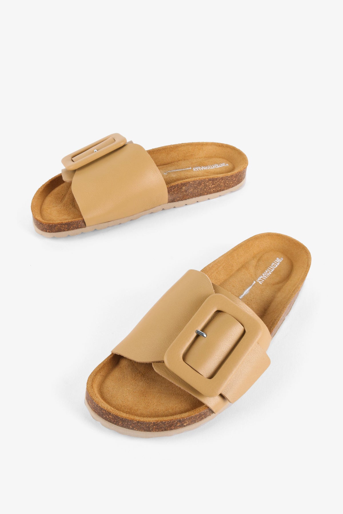 Intentionally Blank - Clarice Sandal - CLAY LEATHER
