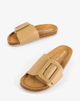 Intentionally Blank - Clarice Sandal - CLAY LEATHER