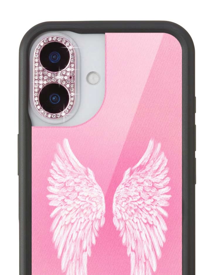 Wildflower Camera Bling Cover 16 Plus and 16 Pink Cute