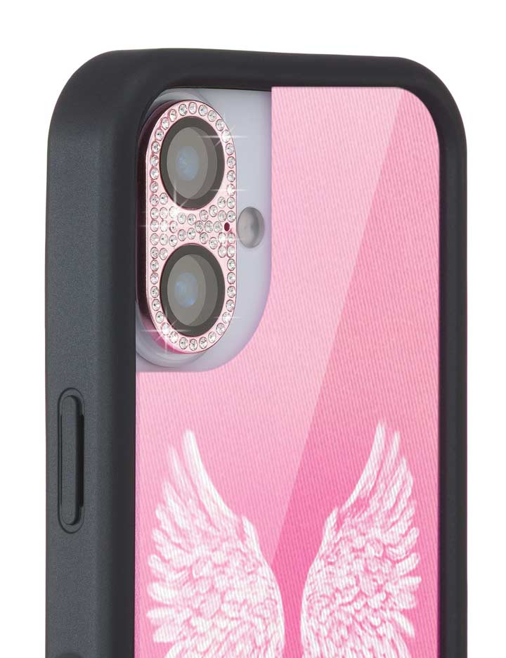 Wildflower Camera Bling Cover 17 Pink Cute