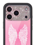 Wildflower Camera Bling Cover 17 Pro Pink Cute