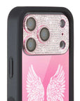 Wildflower Camera Bling Cover 17 Pro Pink Cute