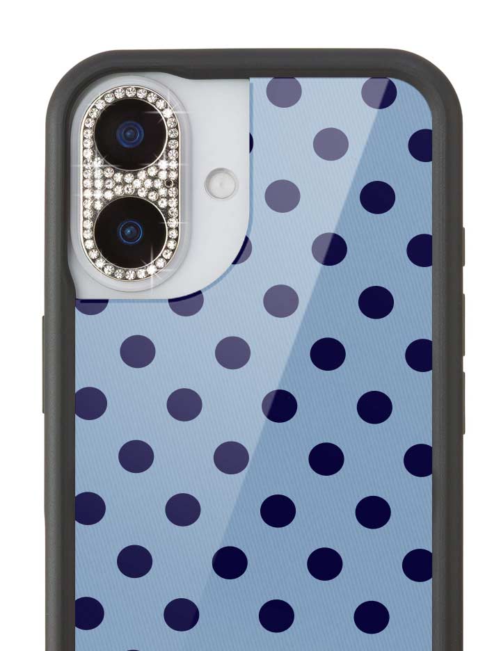 Wildflower - Camera Bling Cover - Silver - iPhone 16 16 Plus