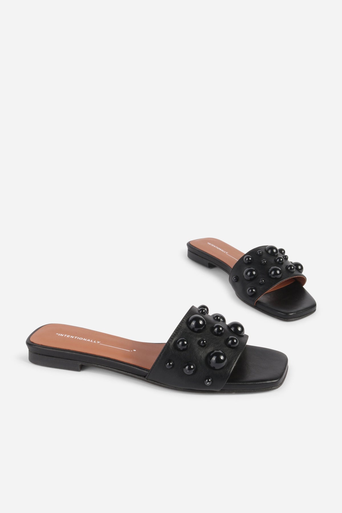 Intentionally Blank - Cocktail Leather Slide -