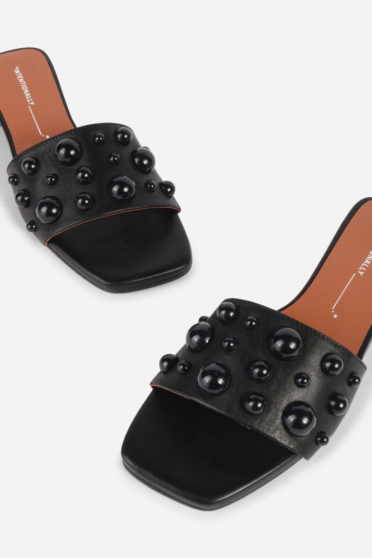 Intentionally Blank - Cocktail Leather Slide -