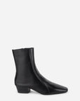 Intentionally Blank - Combo Stretch Leather Ankle Boot -