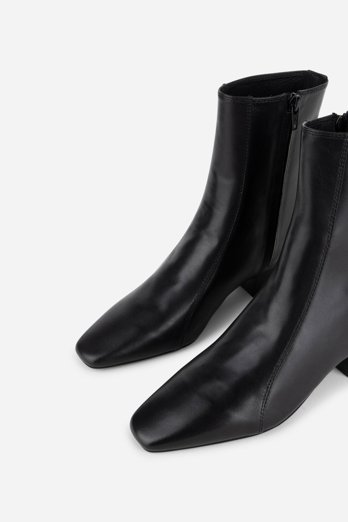 Intentionally Blank - Combo Stretch Leather Ankle Boot -