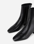 Intentionally Blank - Combo Stretch Leather Ankle Boot -