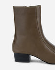 Intentionally Blank - Combo Stretch Leather Ankle Boot -