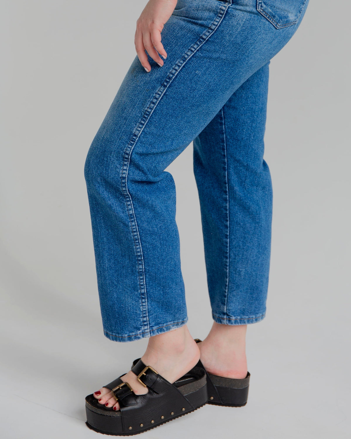 Intentionally Blank - Cooper-2 Leather Platform Sandal -