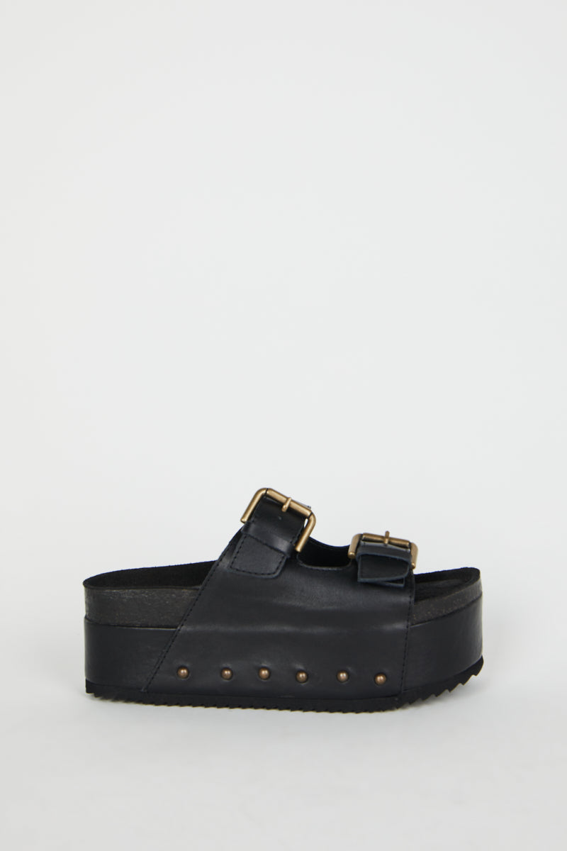 Intentionally Blank - Cooper-2 Leather Platform Sandal -
