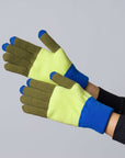 Verloop - Trio Colorblock Knit Touchscreen Gloves -