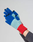 Verloop - Trio Colorblock Knit Touchscreen Gloves -