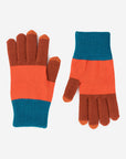Verloop - Trio Colorblock Knit Touchscreen Gloves -