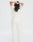 Wildflo Studio - Wide Leg Lounge Pants Cream -