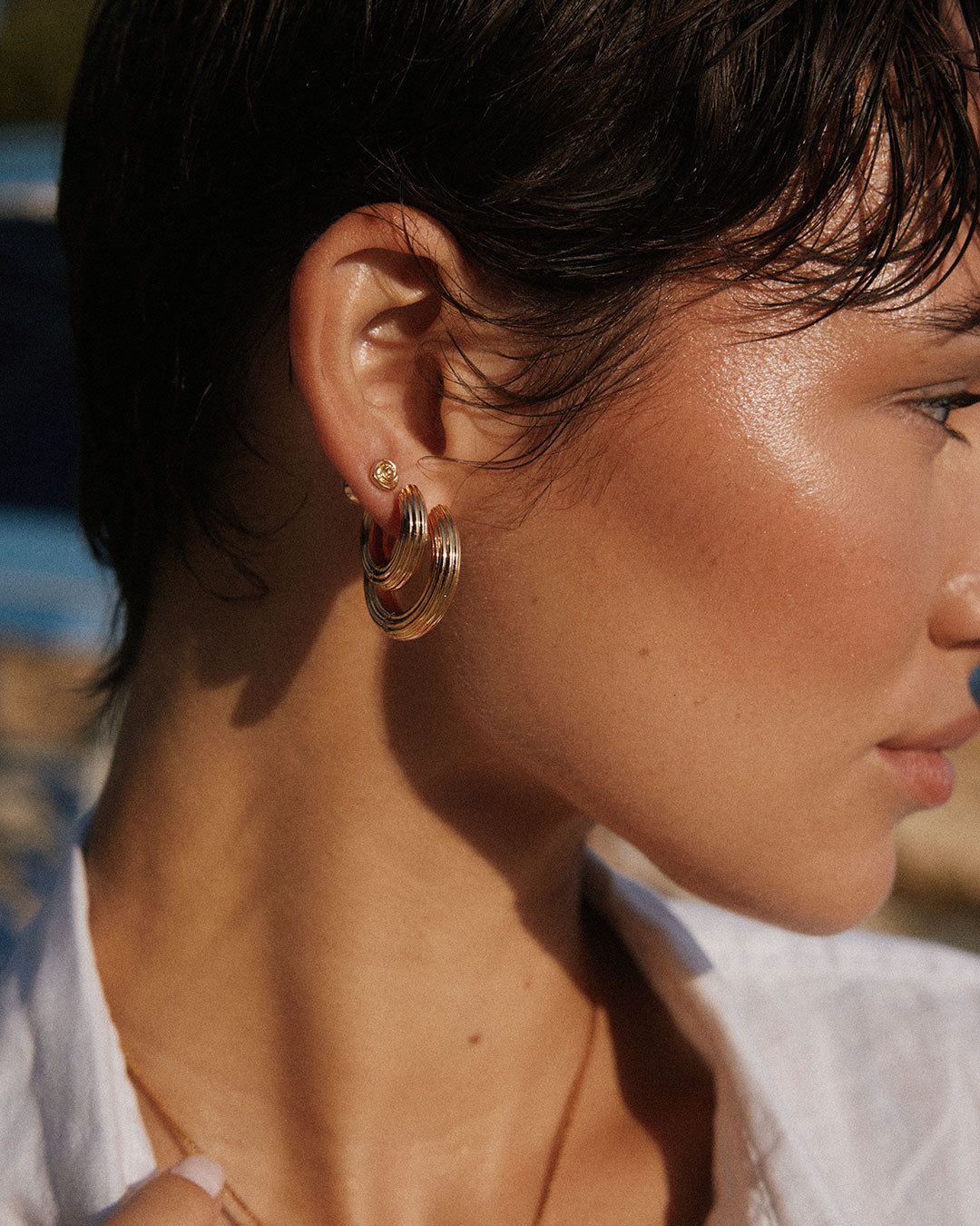 Luv Aj - The Coquille Studs Set -