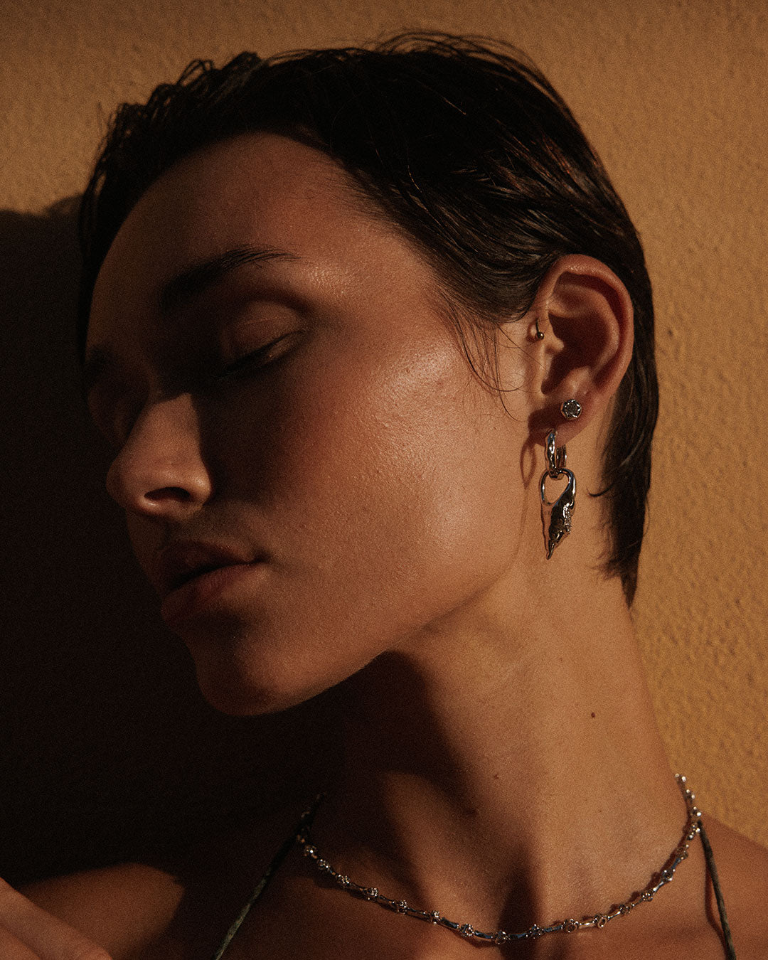 Luv Aj - The Seashell Charm Hoops -