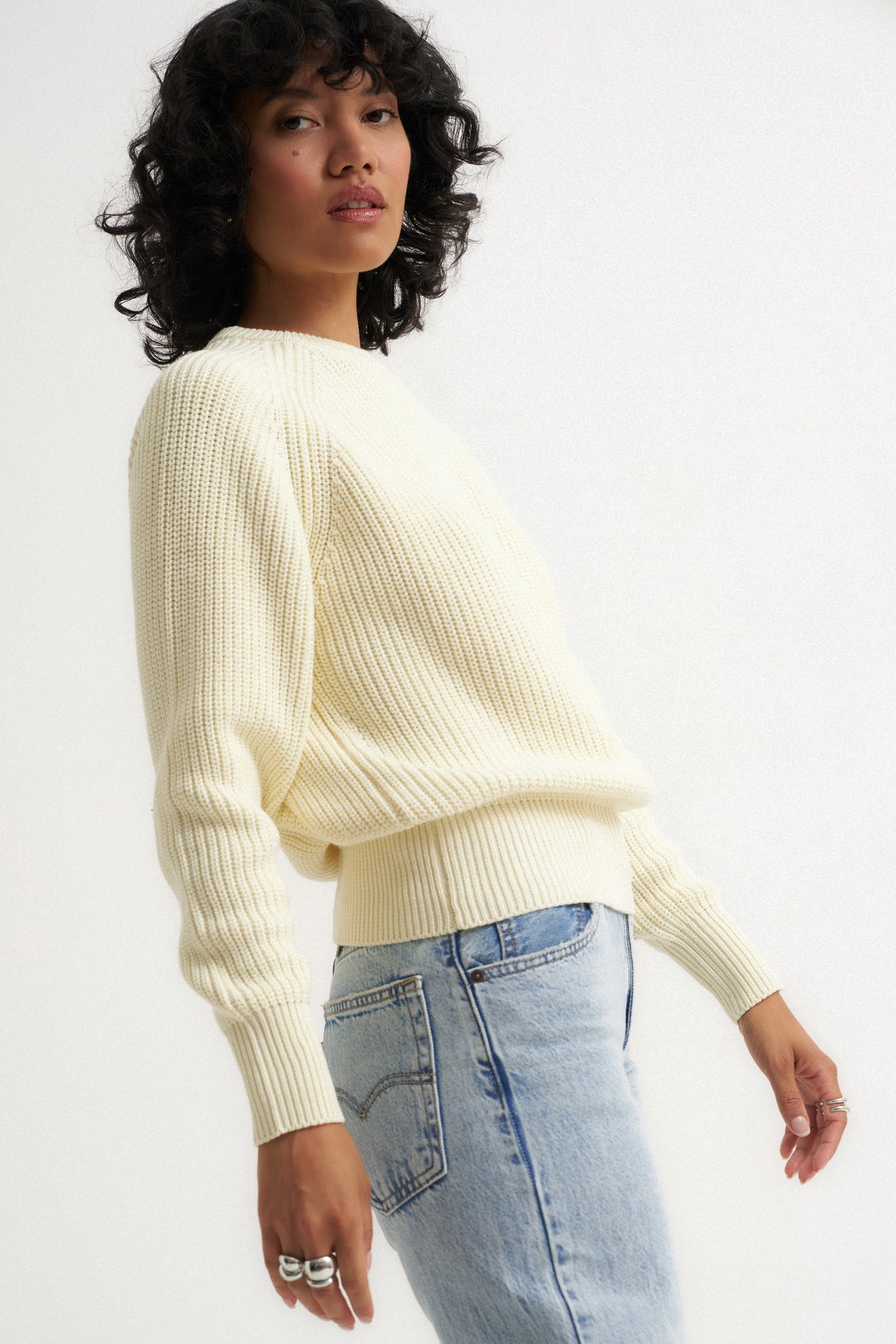 Callahan Knitwear - The Crew - Creme -