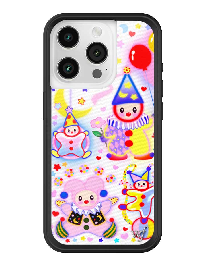 Wildflower iPhone case 15 Pro Clown Around Red Cute