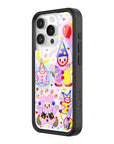 Wildflower iPhone case 15 Pro Clown Around Red Cute