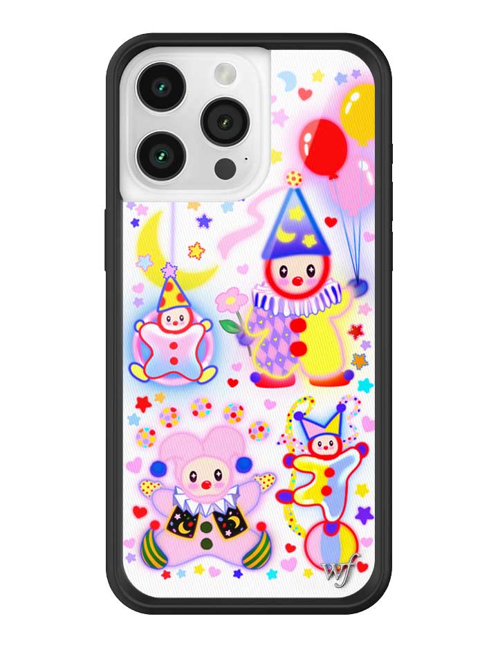 Wildflower iPhone case 15 Pro Max Clown Around Red Cute